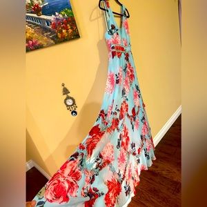 Midnight Doll size 5 long dress, prom dress, wedding dress, party dress